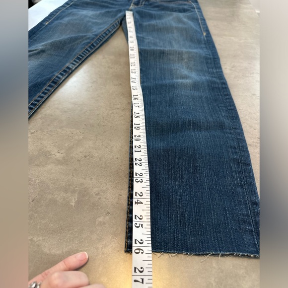 True Religion Dark Blue Skinny Jeans Y2K style - Picture 4 of 9